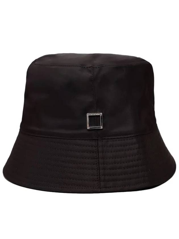 Embroidered Logo Nylon Bucket Hat Brown - WOOYOUNGMI - BALAAN 3