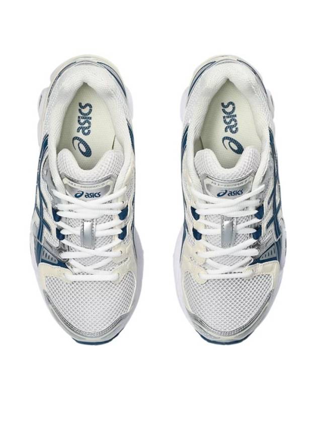 Gel Nimbus 9 Low Top Sneakers White Light Indigo - ASICS - BALAAN 4