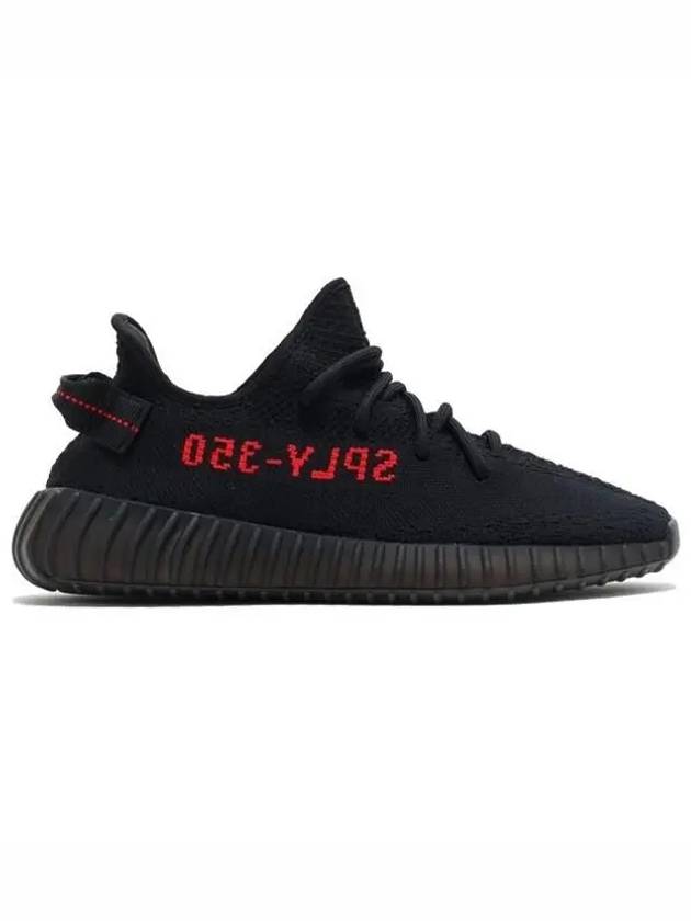 Yeezy Boost 350 V2 Bred Low Top Sneakers Black - ADIDAS - BALAAN 6