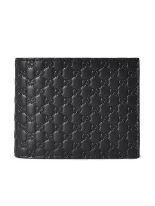 Micro GG Ssima Bifold Wallet Black - GUCCI - BALAAN 2