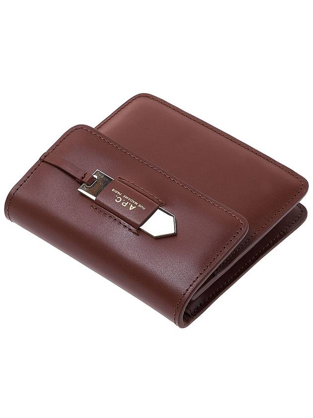 Charlotte Card Wallet Brown - A.P.C. - BALAAN 5