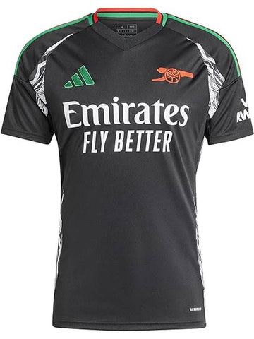 Arsenal Away Jersey Short Sleeve T-Shirt Black - ADIDAS - BALAAN 1