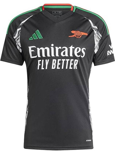 Arsenal Away Jersey Short Sleeve T-Shirt Black - ADIDAS - BALAAN 2