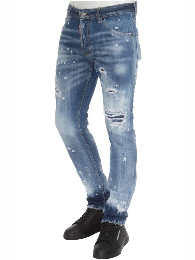 Distressed Finish Slim Fit Jeans S71LB1119S30309 - DSQUARED2 - BALAAN 3