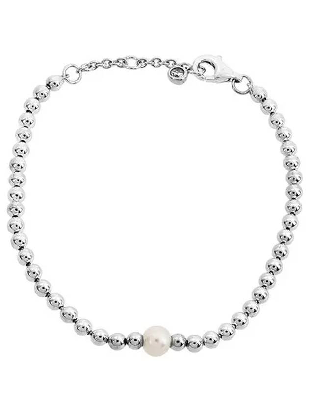 Treated Freshwater Cultured Pearl Beads Bracelet Silver - PANDORA - BALAAN 6