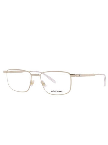 Eyewear Square Glasses Gold - MONTBLANC - BALAAN.