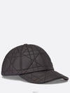 D Player Cannage Ball Cap Black - DIOR - BALAAN 4