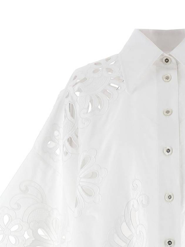 Dolce & Gabbana Cut-Out Embroidery Shirt - DOLCE&GABBANA - BALAAN 3