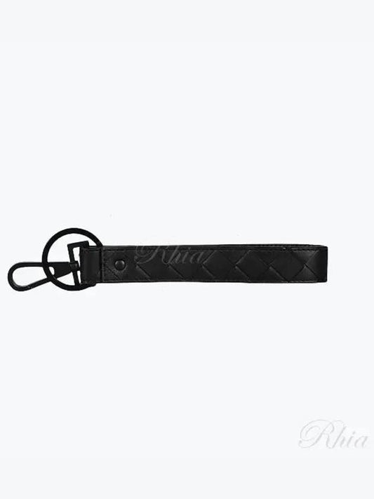 Intrecciato Key Holder Black - BOTTEGA VENETA - BALAAN 2