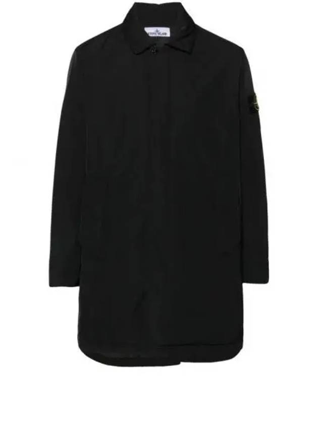 Micro Twill Single Coat Black - STONE ISLAND - BALAAN 2