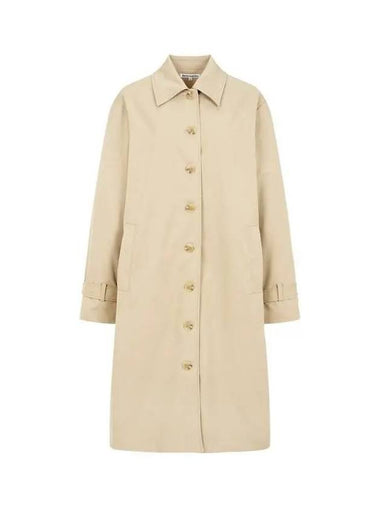 Oversized button-up trench coat beige 271631 - REFORMATION - BALAAN 1