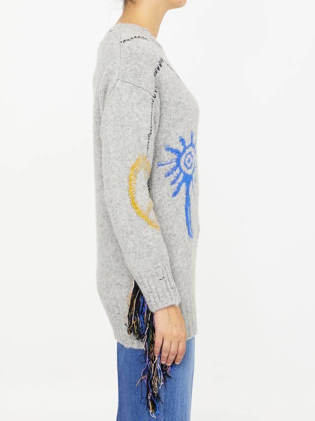 Folk Embroidery Jumper - STELLA MCCARTNEY - BALAAN 3