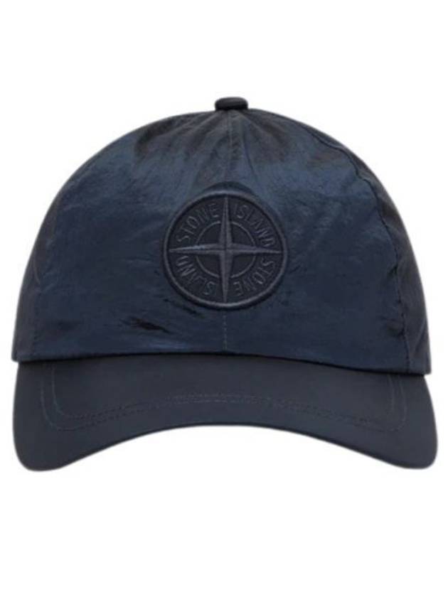 Nylon Logo Ball Cap Navy - STONE ISLAND - BALAAN 2