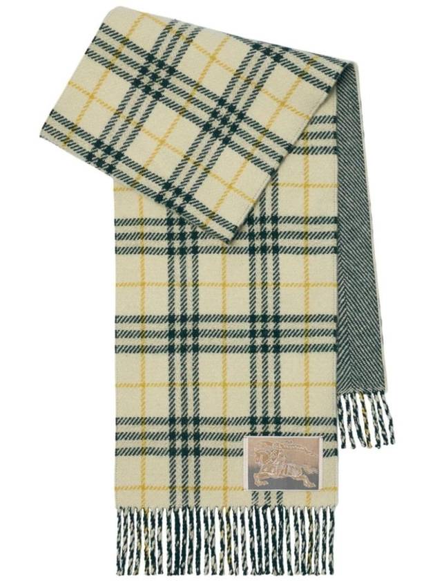 Reversible Check Scarf 8097037 - BURBERRY - BALAAN 1