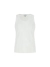 Men's Stretch Cotton Sleeveless Chalk - BOTTEGA VENETA - BALAAN 2