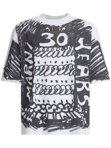 Marni T-Shirt With Printed Design - MARNI - BALAAN 1