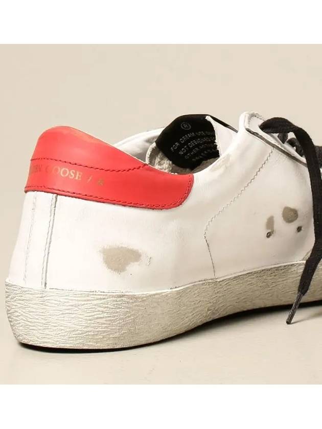 Men's Red Tab Superstar Classic Sneakers - GOLDEN GOOSE - BALAAN 5