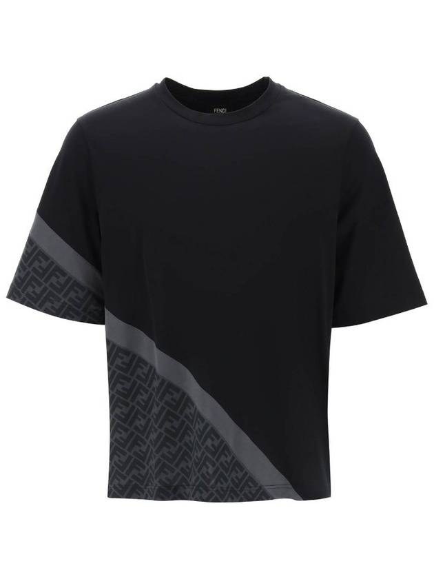 Jersey Short Sleeve T-Shirt Black - FENDI - BALAAN 2