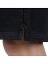 Organic Cotton Fleece Shorts Black - AMI - BALAAN 9