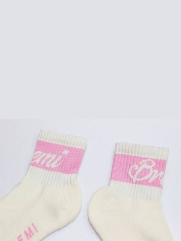 Golf Stripe Socks Pink - BREMI - BALAAN 5