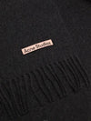 New Canada New Canada pink label muffler charcoal - ACNE STUDIOS - BALAAN 2