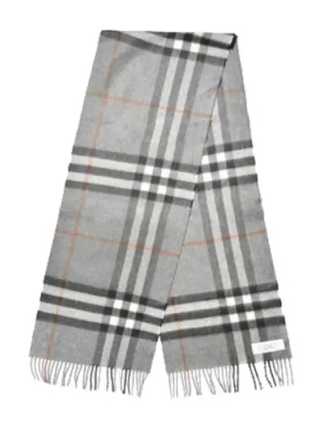 Check Cashmere Scarf Men - BURBERRY - BALAAN 1