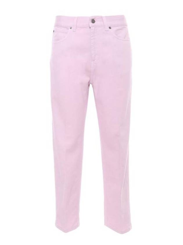 Denim Straight Pants DP754BF0014DPTD 533 222035 PINK - DONDUP - BALAAN 1