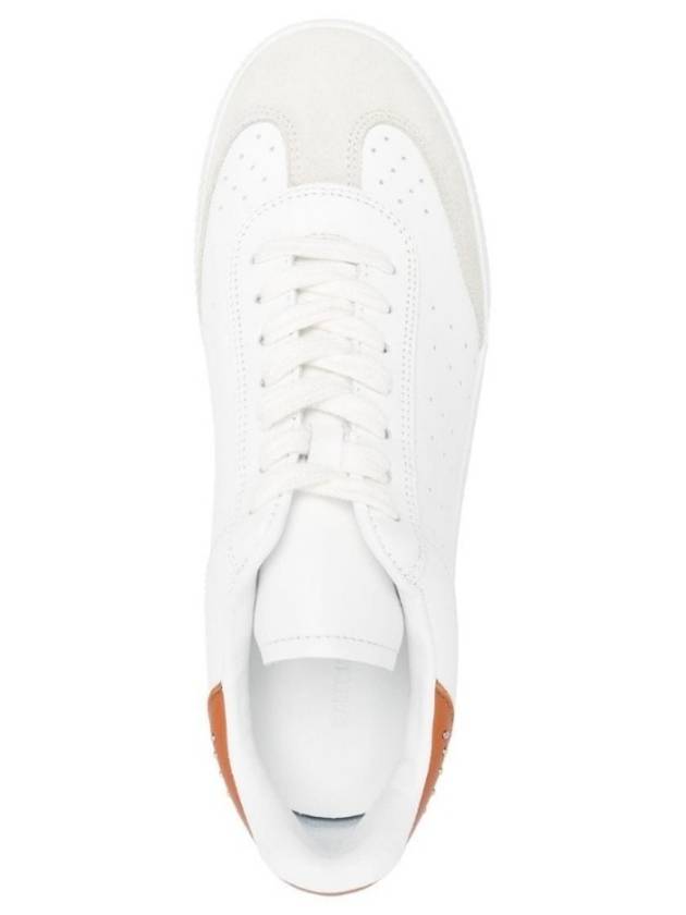 Bryce Low Top Sneakers White Brown - ISABEL MARANT - BALAAN 3