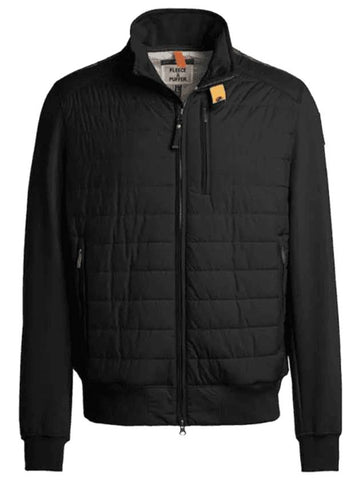 Men's Elliott Zip-up Jacket Black - PARAJUMPERS - BALAAN 1