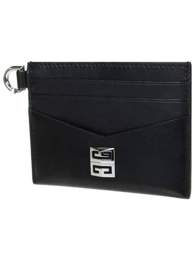 4G Metal Logo Card Wallet Black - GIVENCHY - BALAAN 3