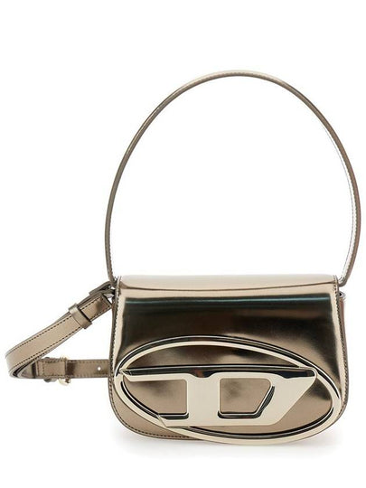 1DR Mirrored Leather Shoulder Bag Bronze - DIESEL - BALAAN 2