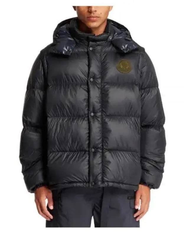 1A00022 596RD 997 Cyclone 2 in 1 down jacket - MONCLER - BALAAN 1