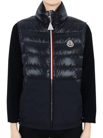 Kids APATOU down lightweight padded vest navy 1A00015 595ZJ 778 12 14A adult wearable - MONCLER - BALAAN 1