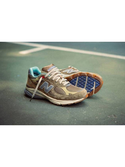 990V3 Anniversary Low Top Sneakers Brown - NEW BALANCE - BALAAN 2