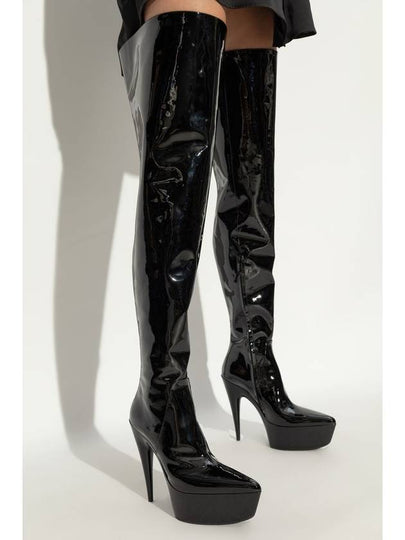 Balenciaga Over-the-Knee Boots, Women's, Black - BALENCIAGA - BALAAN 2