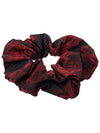 Botanical Jacquard Scrunchie High Risk Red - GANNI - BALAAN 10