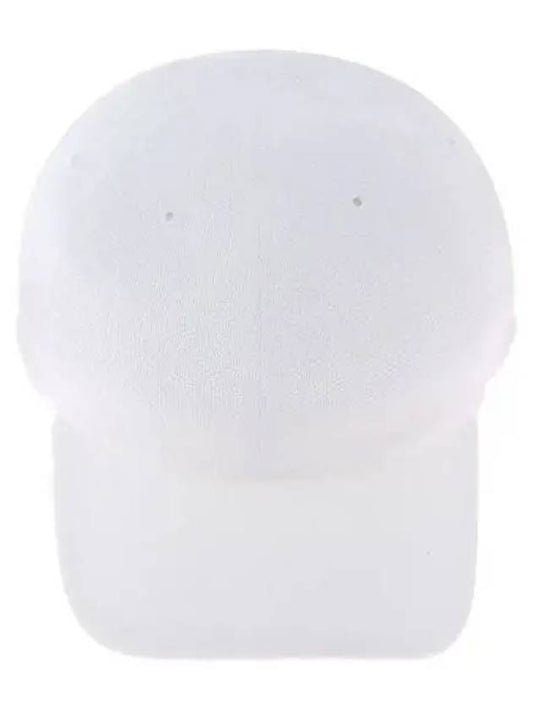 Side logo embroidery white ball cap 271641 - KITON - BALAAN 1