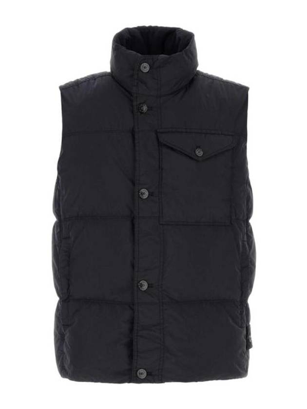 Crinkle Reps R-NY Down Vest Navy - STONE ISLAND - BALAAN 2