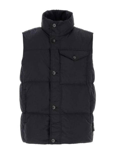 Crinkle Reps R-NY Down Vest Navy - STONE ISLAND - BALAAN 2