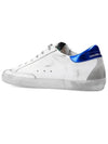 Superstar Leopard Low Top Sneakers Blue White - GOLDEN GOOSE - BALAAN 5