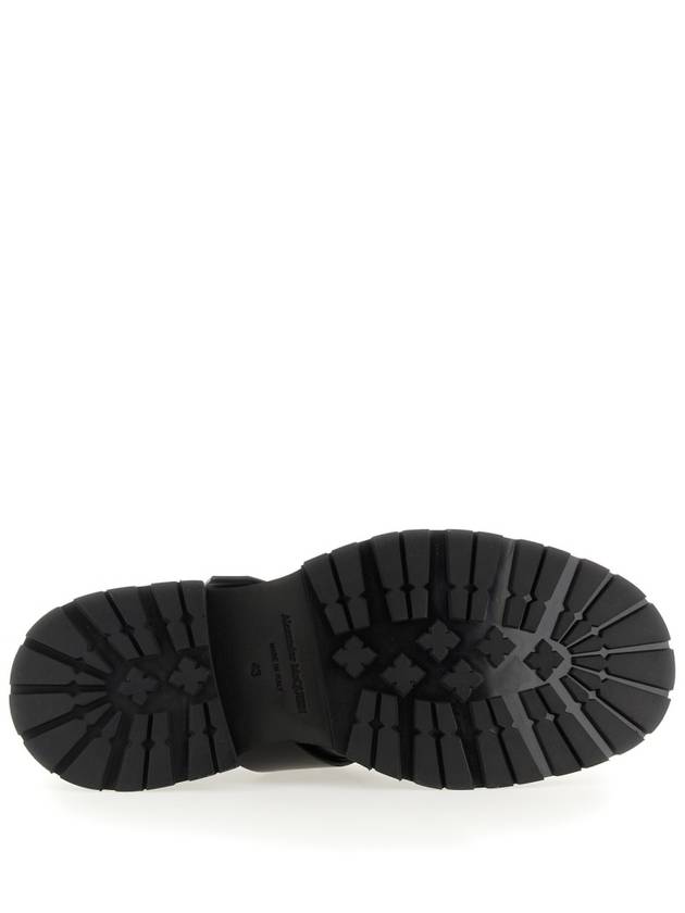 Studded Toe Buckle Strap Loafers Black - ALEXANDER MCQUEEN - BALAAN 6