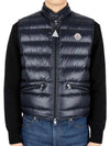 Gui Gui Logo Patch Padded Vest Night Blue - MONCLER - BALAAN 2