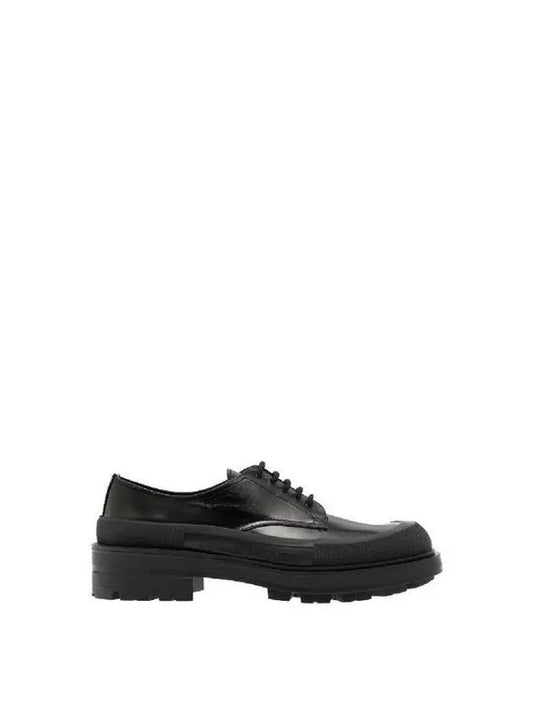 Men's Slim Tread Derby Black - ALEXANDER MCQUEEN - BALAAN 2