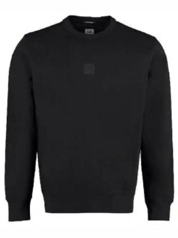 Men s Crew Neck Stretch Fleece Sweatshirt Total Eclipse 15CLSS230 A006452W 999 967192 - CP COMPANY - BALAAN 1