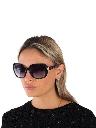 Guess Factory Smoke Gradient Square Ladies Sunglasses GF0373 01B 60 - GUESS - BALAAN 2