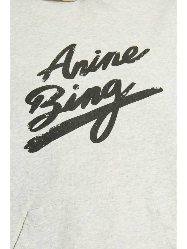 Anine Bing Printed Sweatshirt, Women's, Grey - ANINE BING - BALAAN 5