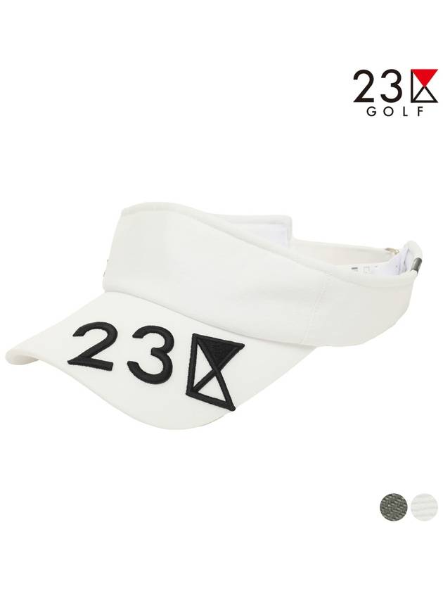 golf logo sun visor hat - 23KU - BALAAN 1