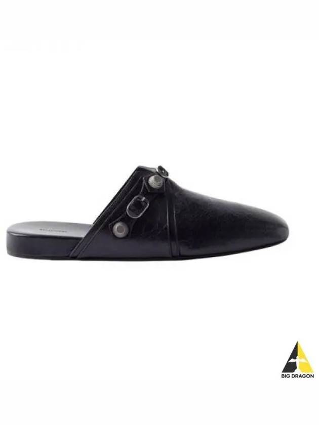 Women s Cozy Casual Mule Flat Slippers Black 715556 WAD4F - BALENCIAGA - BALAAN 1