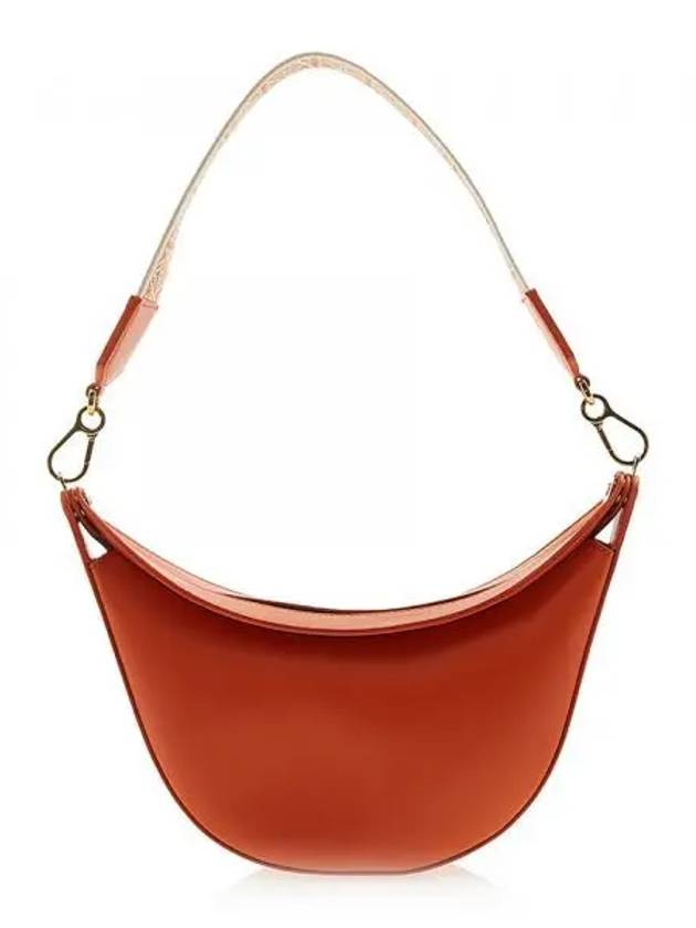 Luna Leather Shoulder Bag Orange - LOEWE - BALAAN 2