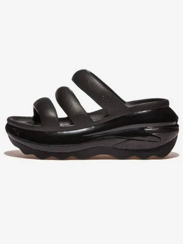 Mega Crush Triple Strap BLACK - CROCS - BALAAN 1